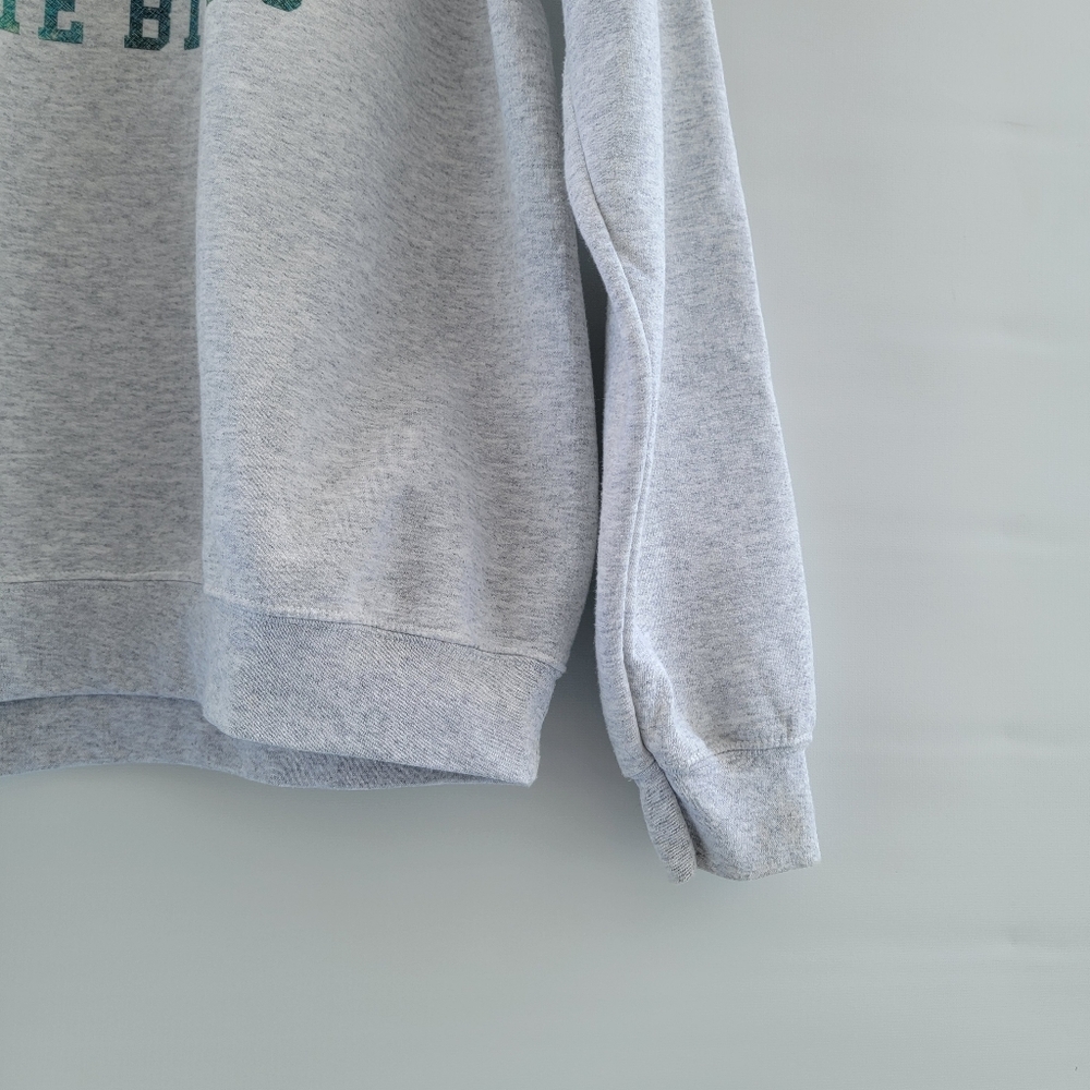 Sundays Are For The Birds Heather Gray Sweatshirt Size Medium Philadelphia Eagle - Picture 5 of 14